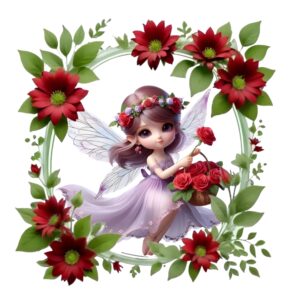 Heat Transfer Doll Patch for Girls
