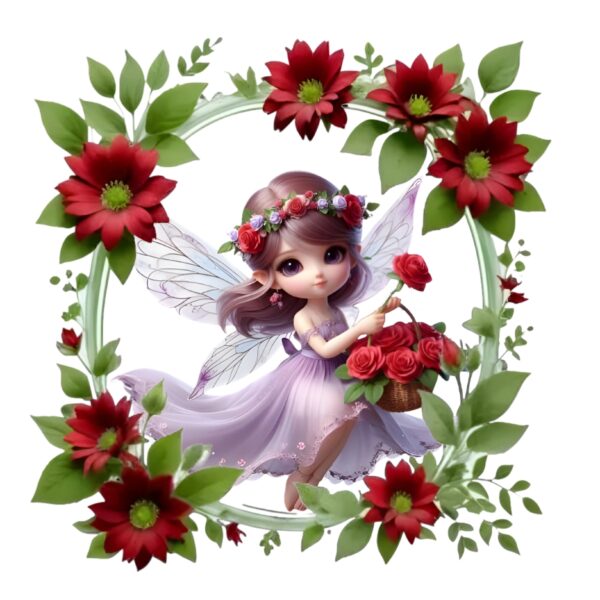 Heat Transfer Doll Patch for Girls