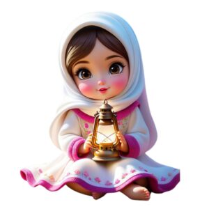 Doll Heat Transfer Patch for Girls