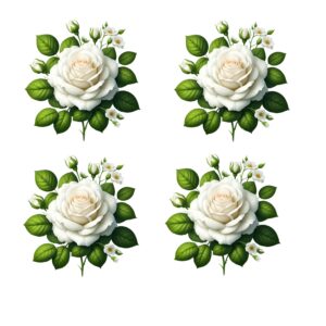 Flower Mini Boky Heat Transfer Patch