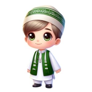 Rabi Ul Awal Heat Transfer Patch for Boys