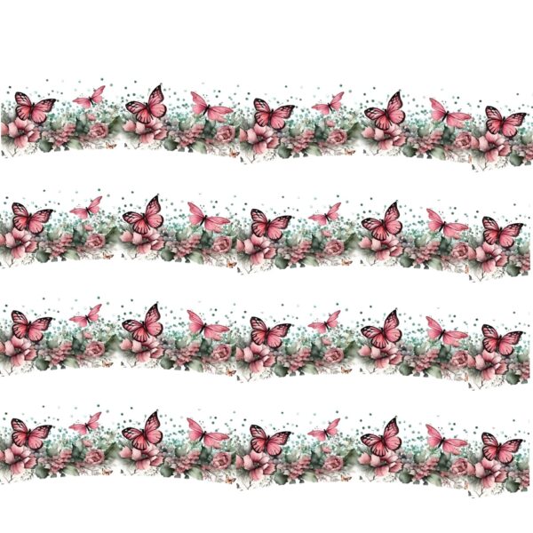 Betterfly & Flowers Heat Transfer Strip