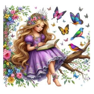 Doll Heat Transfer Patch for Girls