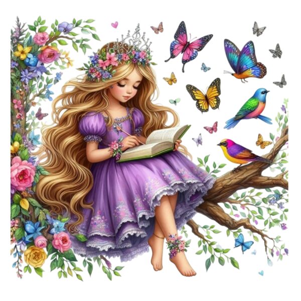 Doll Heat Transfer Patch for Girls