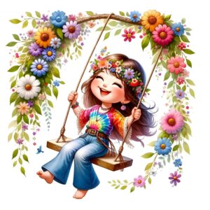 Doll Heat Transfer Patch for Girls