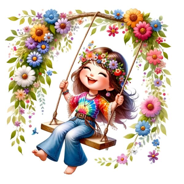 Doll Heat Transfer Patch for Girls