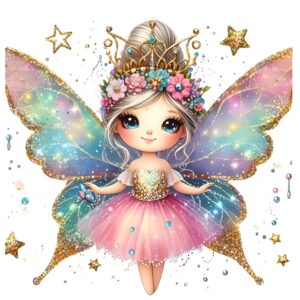 Queen Heat Transfer Doll Patch