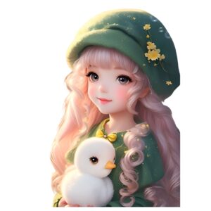 Doll Heat Transfer Patch for Girls