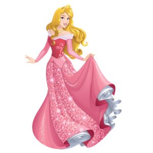 Pink Princess Heat Transfer Patch