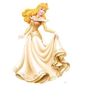 Yellow Princess Heat Transfer Patch