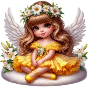 Doll Heat Transfer Patch for Girls