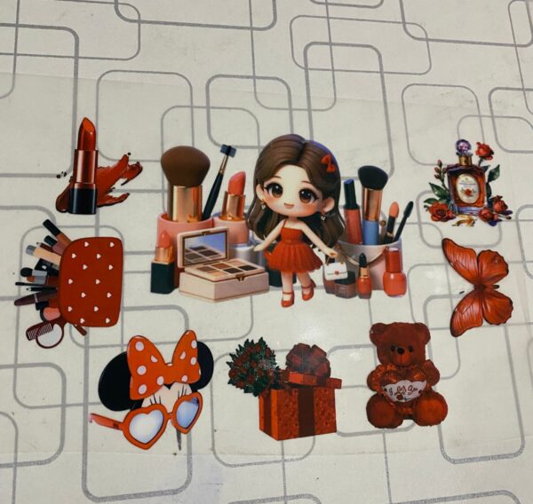 Heat Transfer Patch Theme for Girls