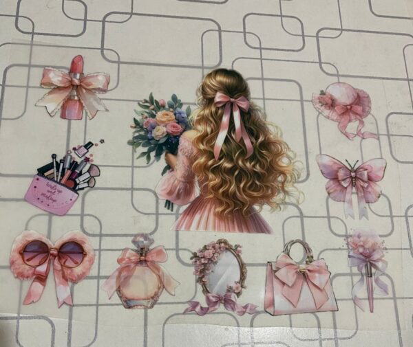 Heat Transfer Patch Theme For Girls