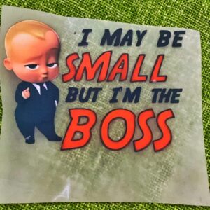 Boss Heat Transfer Patch