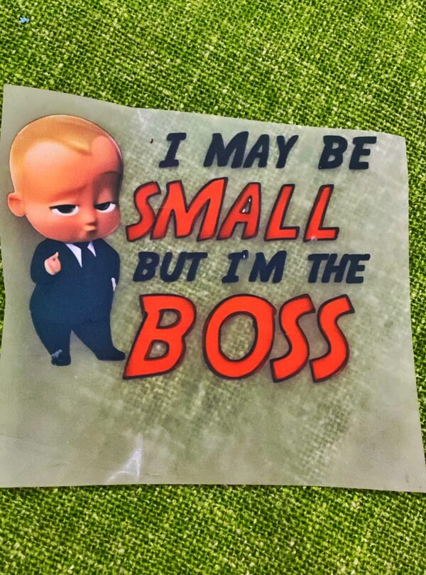 Boss Heat Transfer Patch