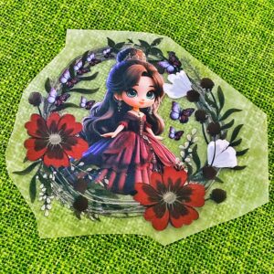 Heat Tranfer Doll Patch