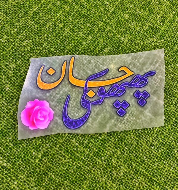 Phopho Ki Jaan Heat Transfer Patch