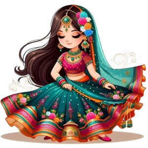 Wedding Heat Transfer Patch for Girl