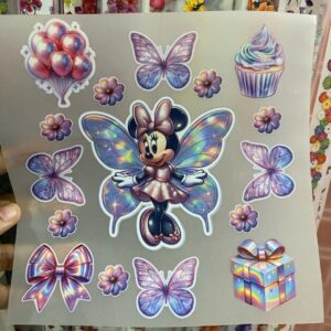 Heat Transfer Minnie Mouse Patch Theme
