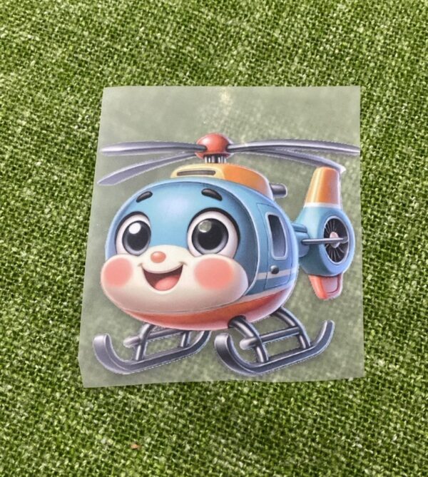 Helicopter Heat Transfer Patch
