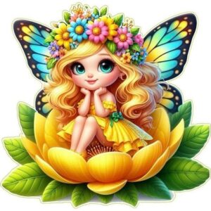 Doll Heat Transfer Patch for Girls
