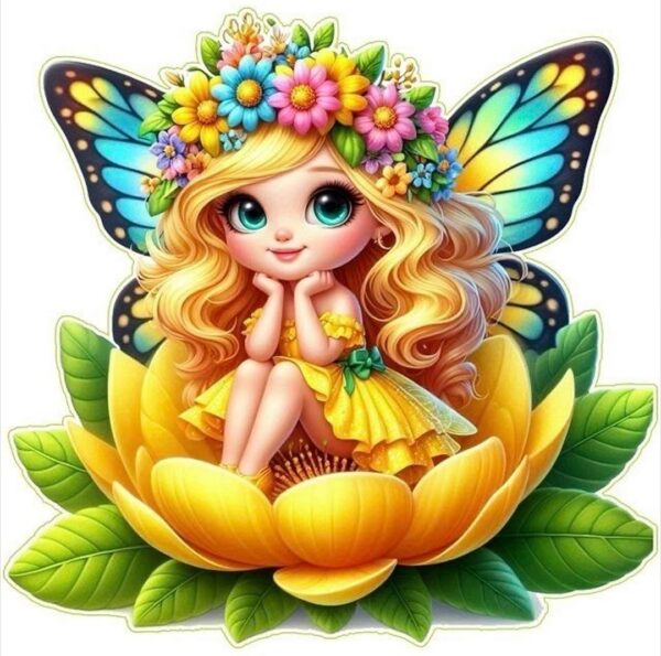 Doll Heat Transfer Patch for Girls