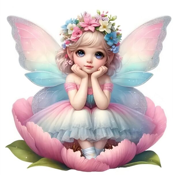 Doll Heat Transfer Patch for Girls