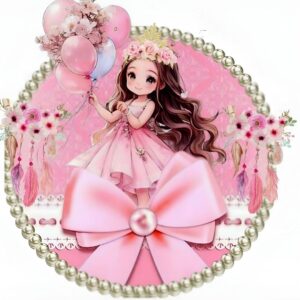 Doll Heat Transfer Patch for Girls
