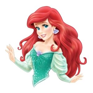 Princess Doll Heat Transfer Patch