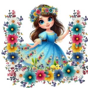 Doll Heat Transfer Patch for Girl
