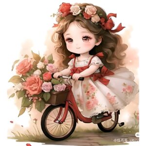 Doll Heat Transfer Patch for Girls