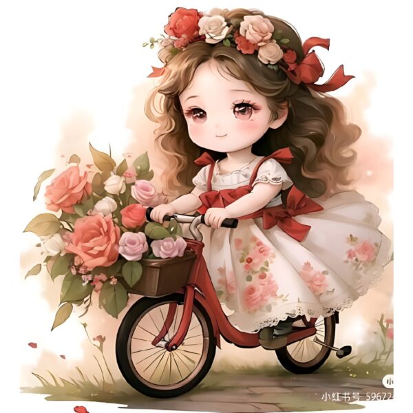 Doll Heat Transfer Patch for Girls