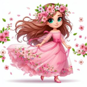 Doll Heat Transfer Patch for Girls