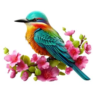 Bird Heat Transfer Sticker