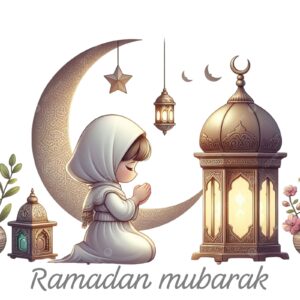 Ramdan Heat Transfer Sticker for Girl