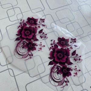 Flower Heat Transfer Patch