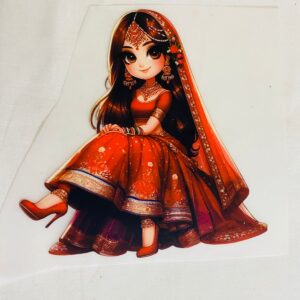 Wedding Heat Transfer Patch for Girl