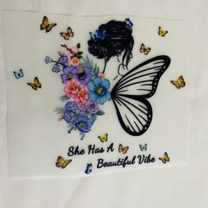 Heat Transfer Eye Sticker