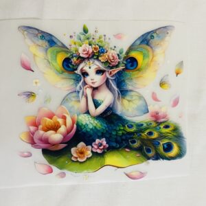 Heat Transfer Doll Sticker