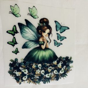 Heat Transfer Doll Sticker