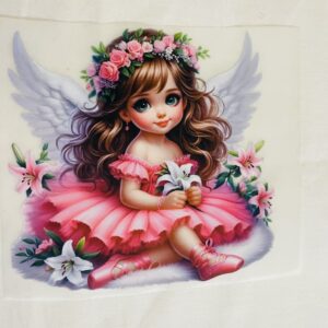 Heat Transfer Doll Sticker
