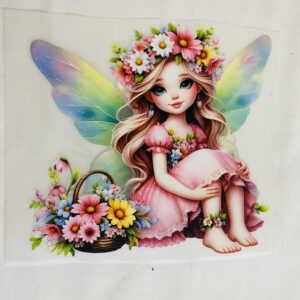 Heat Transfer Doll Sticker