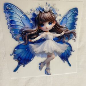 Heat Transfer Doll Sticker