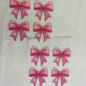 Mini Bow Heat Transfer Patch