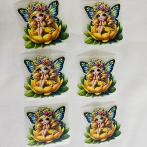 Mini Fairy Doll Heat Transfer Pack