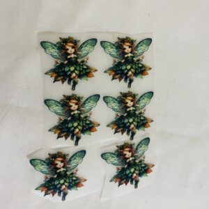 Mini Fairy Doll Heat Transfer Patch