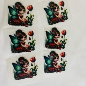 Mini Fairy Doll Heat Transfer Patch