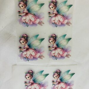Mini Fairy Doll Heat Transfer Patch