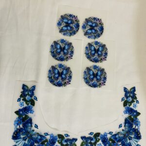 Flower Deal Heat Transfer Patch