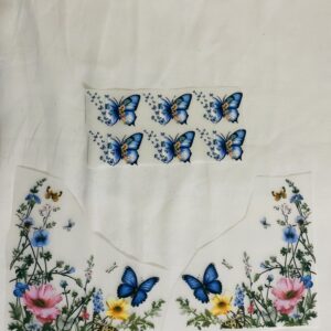 Flower Deal Heat Transfer Patch